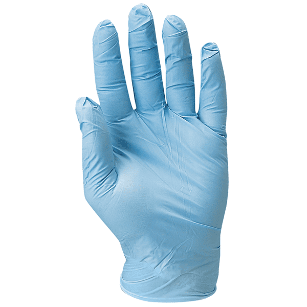 Перчатки одноразовые нитрил синие ар. 91