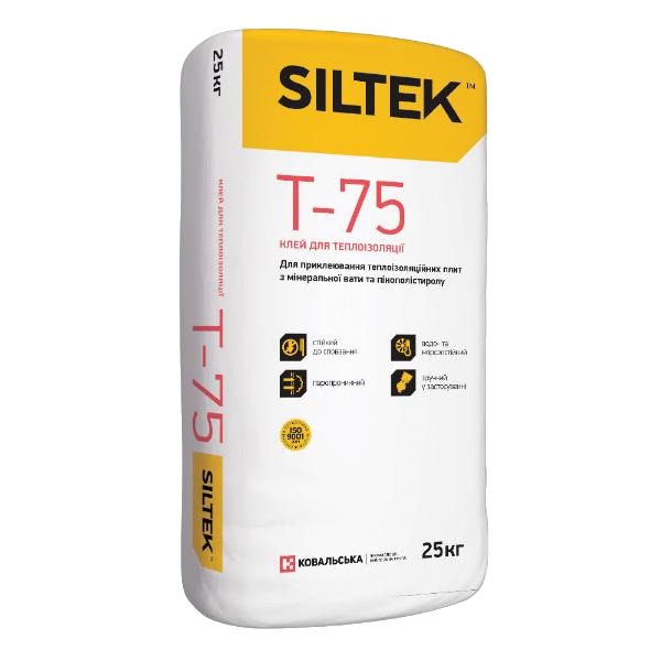 Клей для теплоизоляции SILTEK Т-75