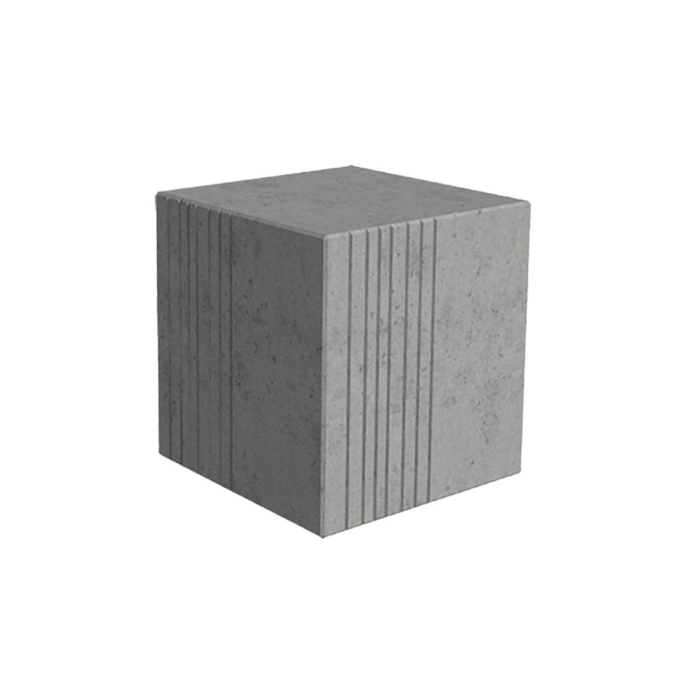 Антипарковочный куб | Гранж | Полированный | 450*450*450
