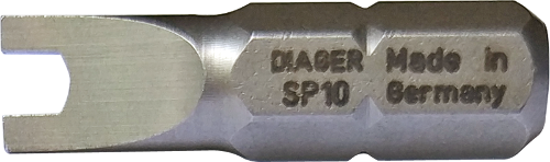 DIAGER Бита SP 6 25мм вилочная Spanner