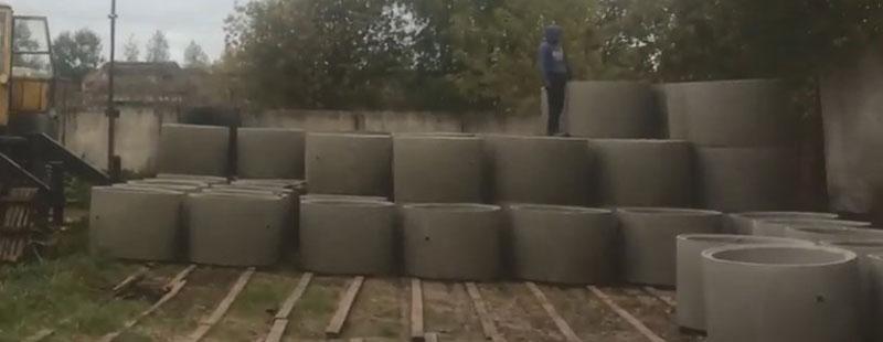 Диаметр бетонных колец для канализации