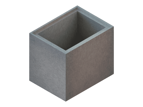 Дождеприемный колодец секционный BetoMax бетонный (нижняя часть) 4770/3