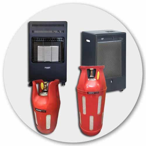 Газовый обогреватель с баллоном