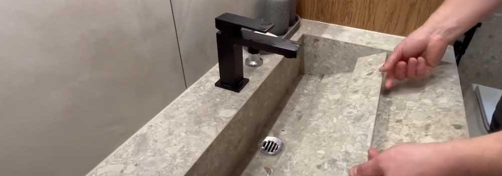 Вироби з керамограніту – раковини