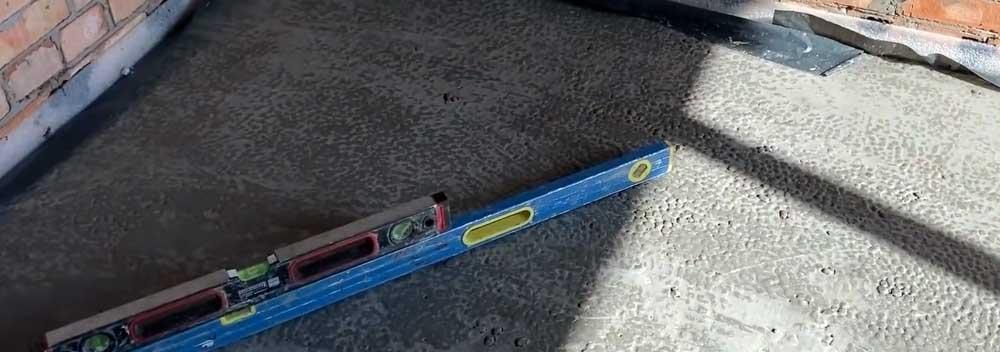 Як залити бетонну підлогу на землю