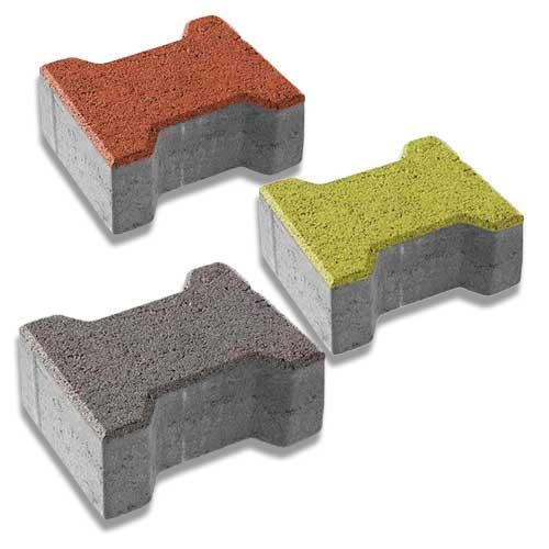 Тротуарна плитка Котушка (Подвійна Т) ЕКО 