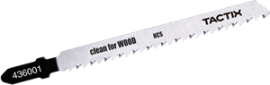 Лобзикова пилка для дерева, для чистового різу (T101B)