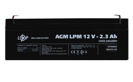 Акумулятор AGM LPM 12V-2.3 Ah 