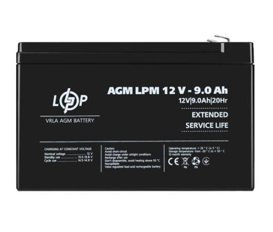 Аккумулятор AGM LPM 12V-9 Ah 