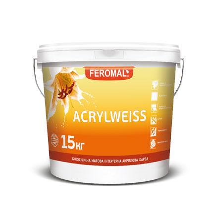 Біла інтер'єрна акрилова фарба ACRYLWEISS FEROMAL 30 Acrylweiss