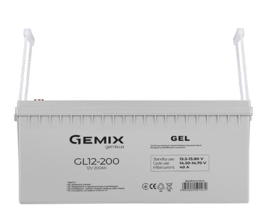 Гелевая аккумуляторная батарея Gemix GL12-200