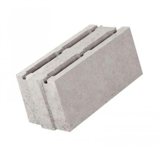 Блок бетонный стеновой СБ-ПР-Ц-Р-390.190.188-М100-F50