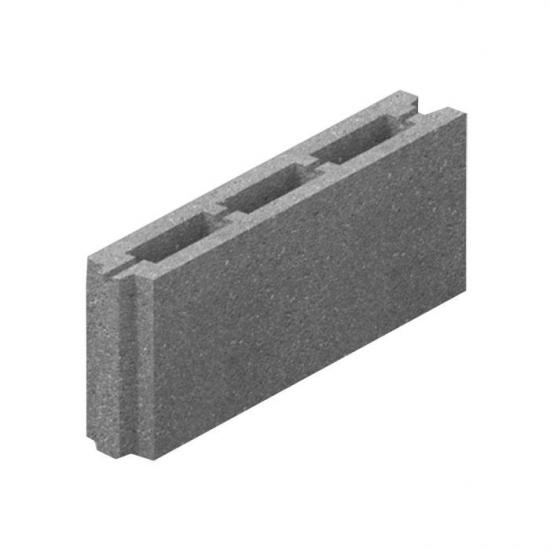 Блок бетонний перегородковий (500х80х190) М-75