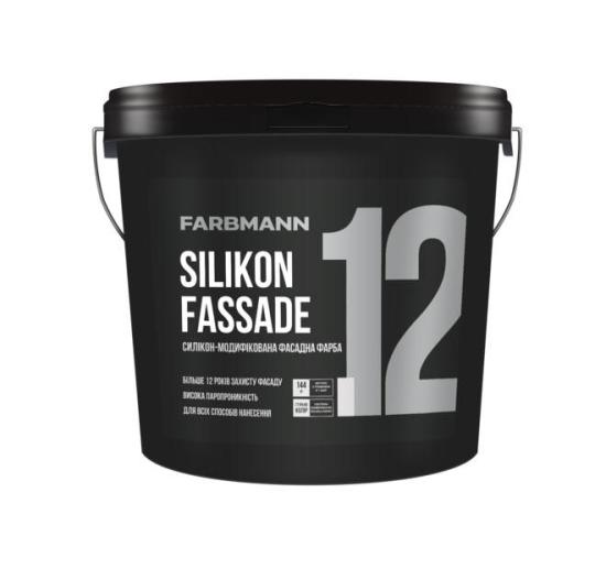 Латексная силиконовая краска FARBMANN SILIKON FASSADE 12