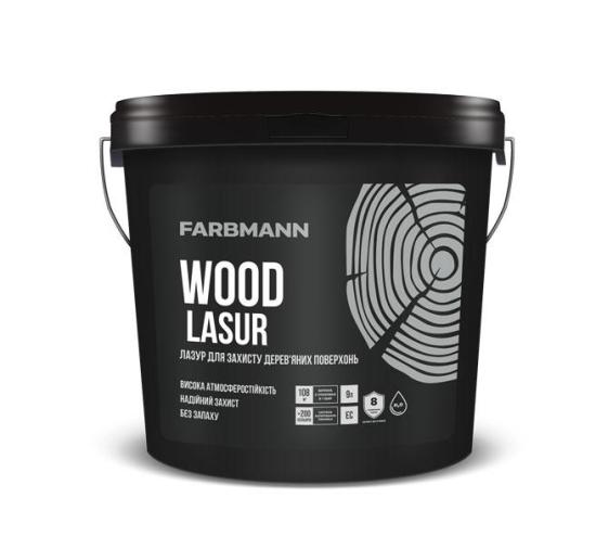 Лазурь для защиты наружных деревянных поверхностей FARBMANN WOOD LASUR