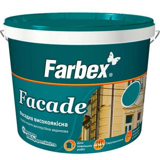 Краска фасадная высококачественная “Facade” Farbex