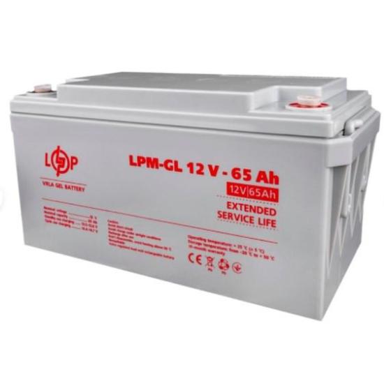 Акумулятор гелевий LPM-GL 12V - 65 Ah