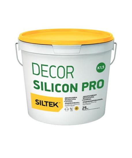 Силіконова декоративна штукатурка Siltek Decor Silicon Pro 