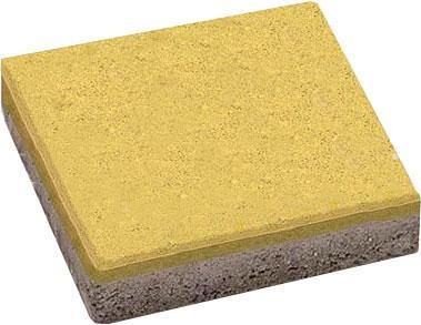 Тротуарна плитка Золотий мандарин Плита 400х400х60 жовтий