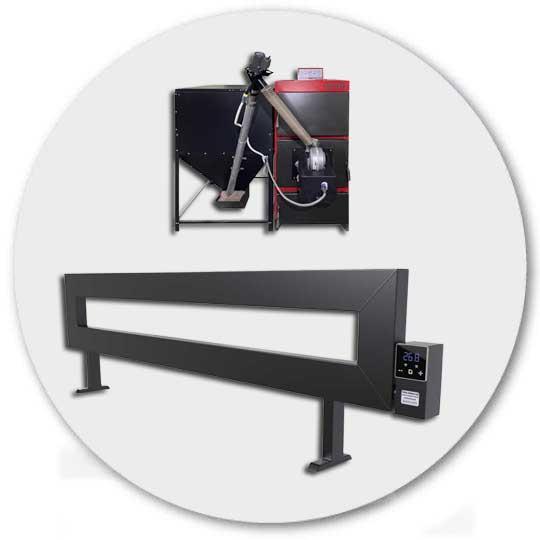 Обогреватели для больших помещений