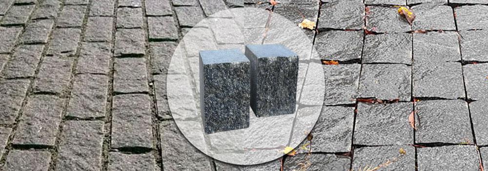 Пиляно-колота гранітна бруківка