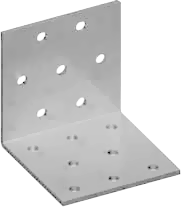 Уголок равн. 80х80х80х2.5 перф