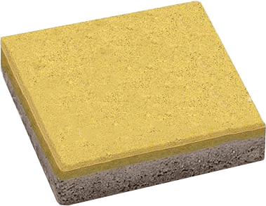 Тротуарная плитка Армат Плита Желтый 500х500х60мм