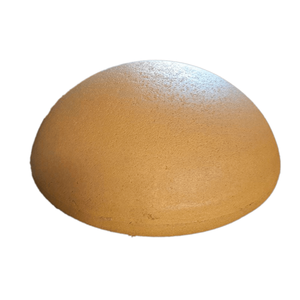 Антипарковочная полусфера | Желтая| Цветной бетон| 500*500*220