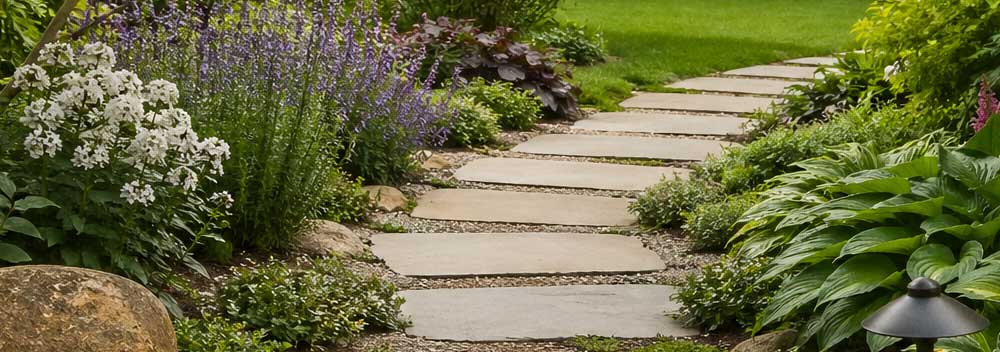 Садові доріжки своїми руками