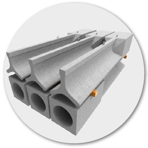 Збірний ЗБ фундамент