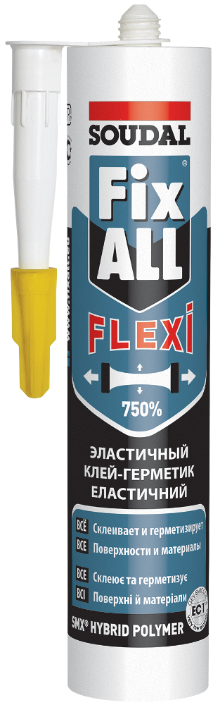 Клей-герметик FIX ALL Flexi білий 290мл