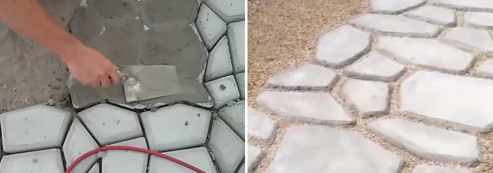 Тротуарная плитка своими руками