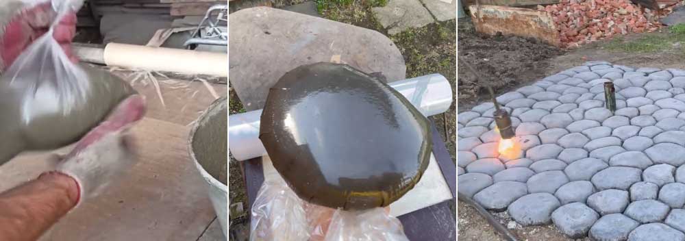 Тротуарная плитка своими руками