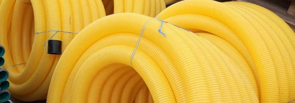 Труба дренажная перфорированная