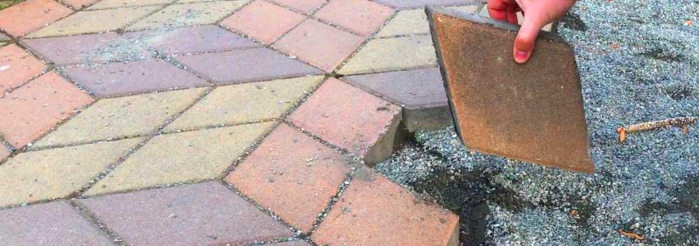 Укладання плитки на пісок без цементу