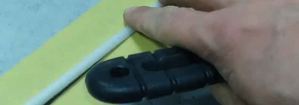 Улаштування усадочних швів у бетонних підлогах