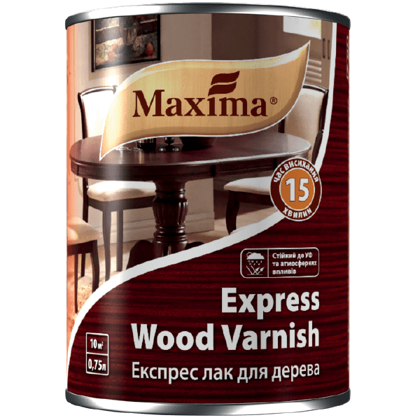 Экспресс лак для дерева Maxima 2.5 л полуматовый