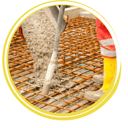Заливка бетонных перекрытий 